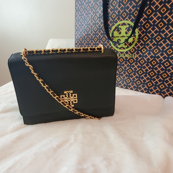 #0359 TORY BURCH NEW WITH TAG! TORY BURCH Britten Adjustable Shoulder Bag - Picture 3 of 8